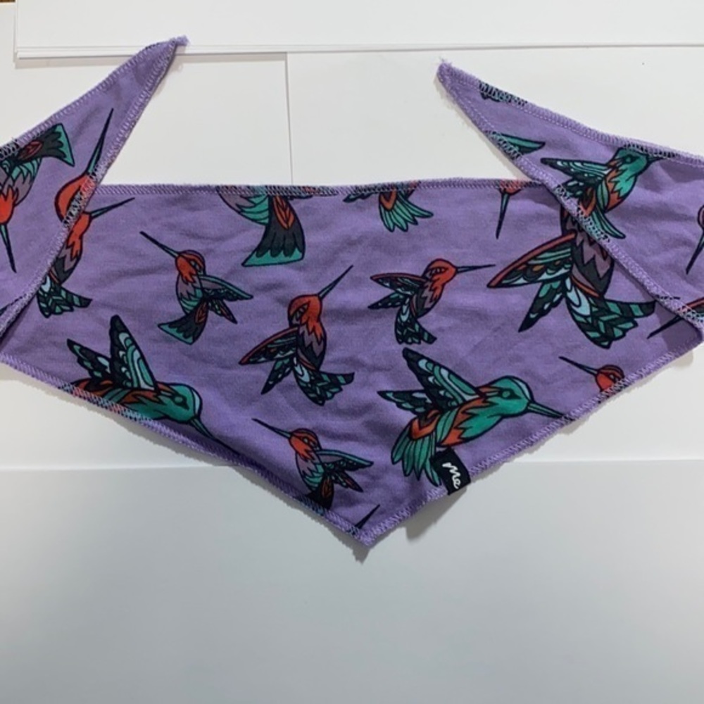 MeUndies Buddy Band Bandana Hummingbirds XS S